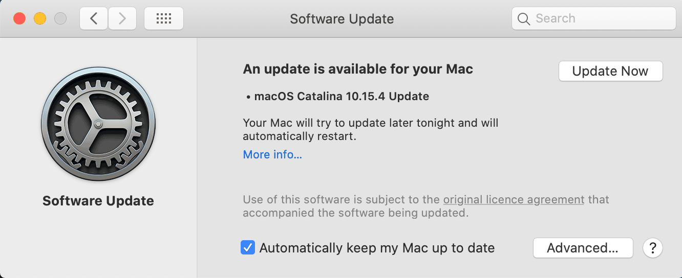 macOS Catalina 10.15.4 Update