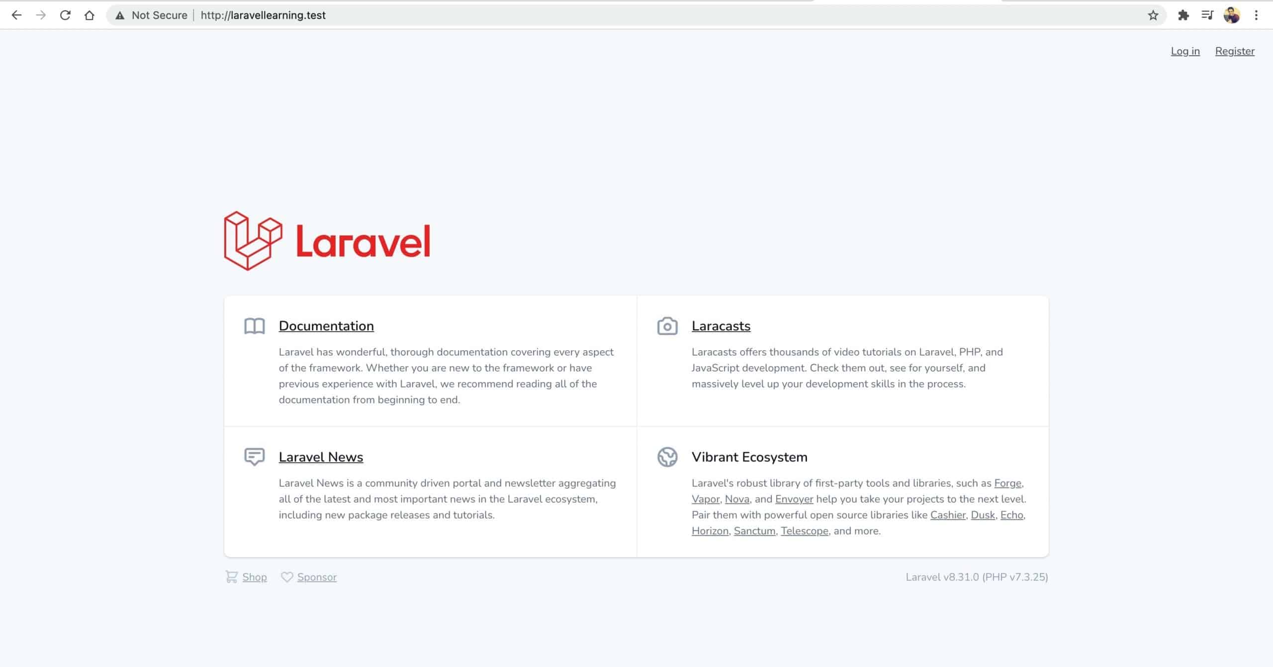 How to install Laravel and create Laravel Project