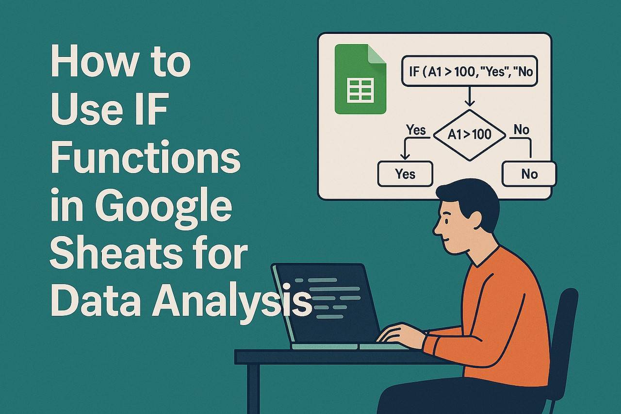 How to use IF Functions in Google sheets for Data Analysis